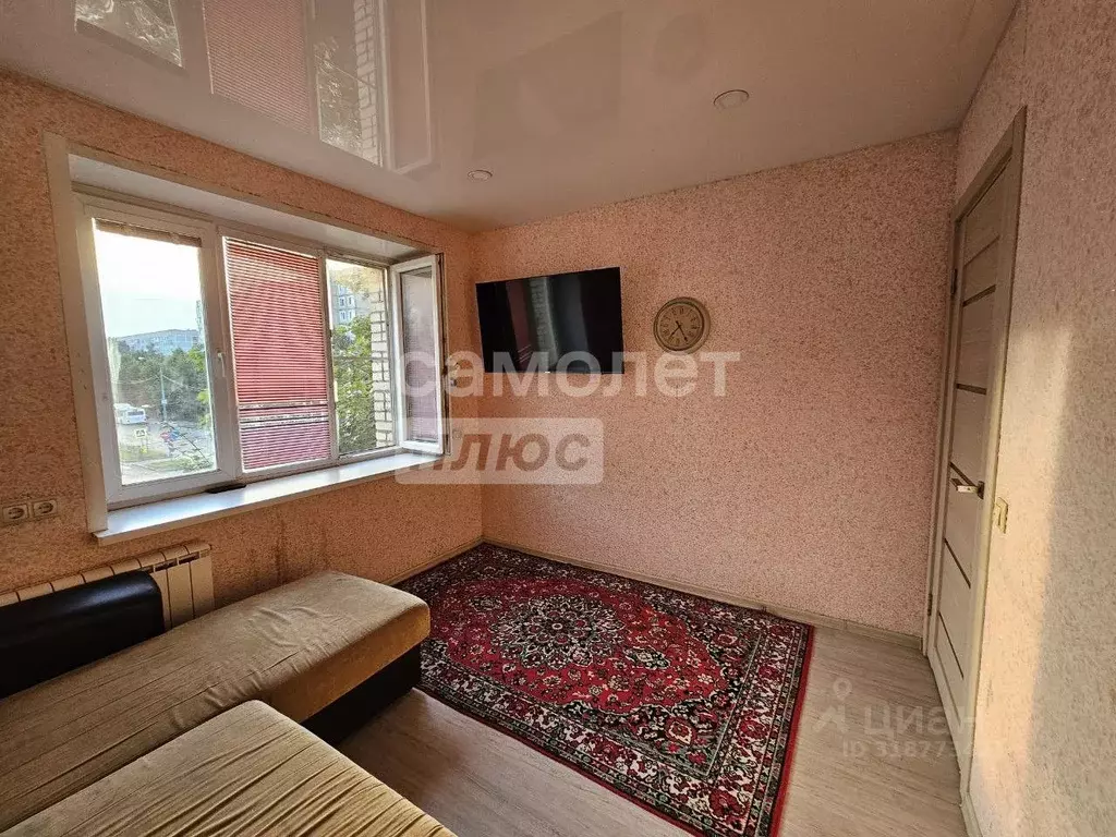 2-к кв. Калужская область, Обнинск ул. Курчатова, 45 (32.7 м) - Фото 0