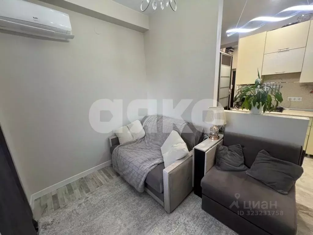 Студия Краснодарский край, Сочи Мамайка мкр, ул. Загородная, 20 (24.1 ... - Фото 1