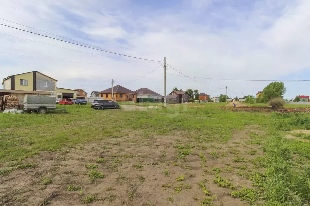 Участок в Омская область, Омский район, с. Дружино ул. Рябиновая (4.5 ... - Фото 1