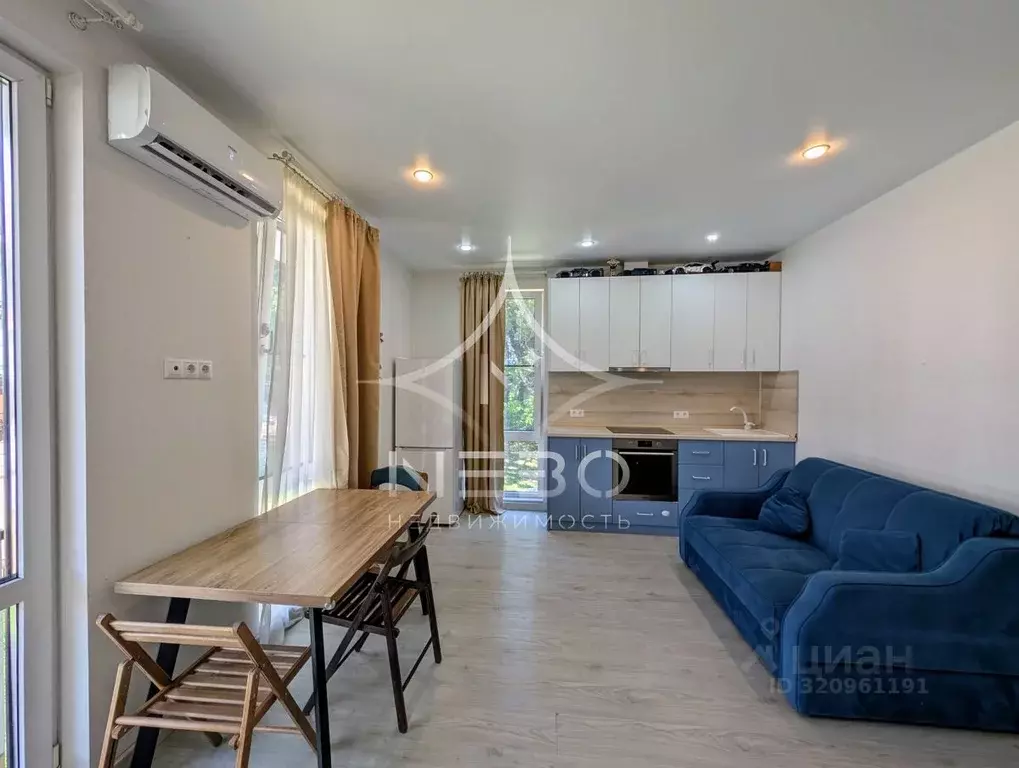 Студия Краснодарский край, Сочи ул. Ленина, 298В/8 (28.6 м) - Фото 1
