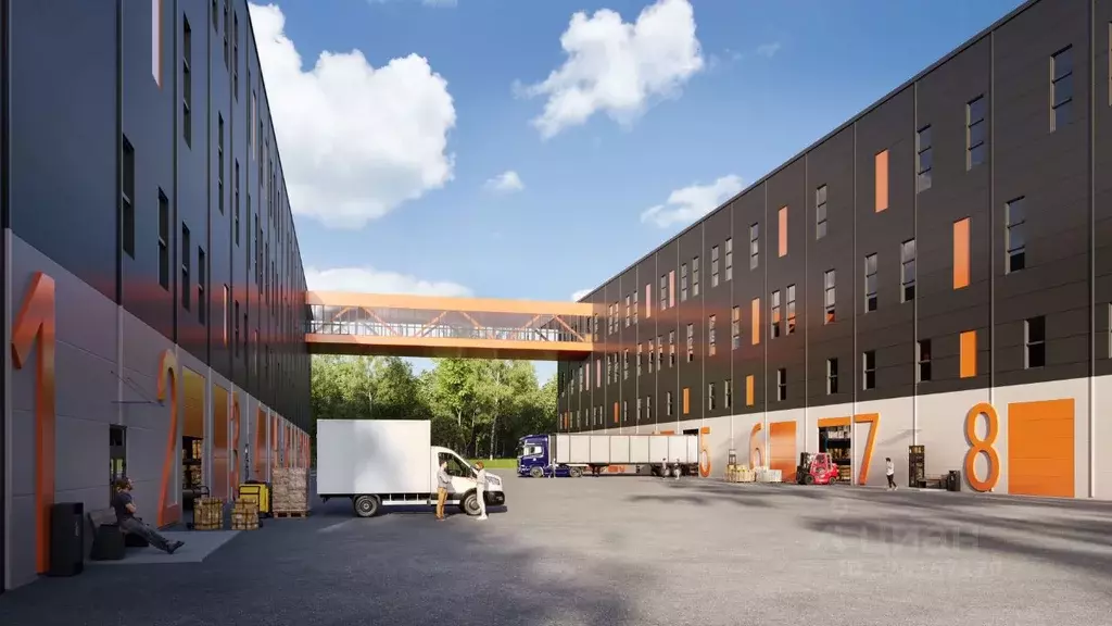 Помещение свободного назначения в Москва Новосходненское ш., 5А (1721 ... - Фото 1