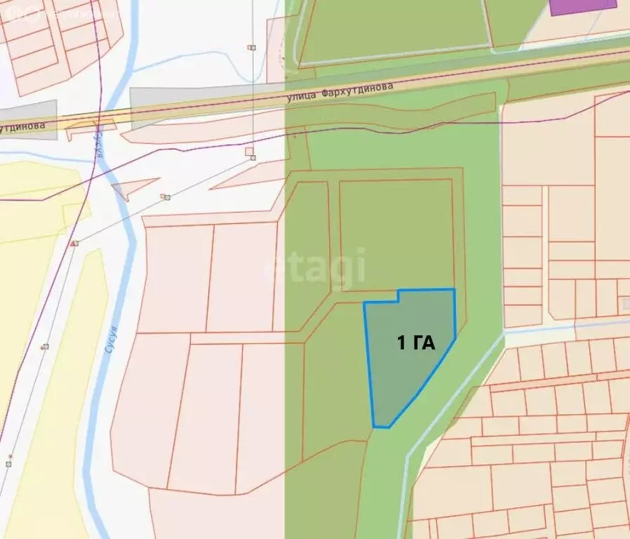 Участок в Сахалинская область, Южно-Сахалинск (100 м) - Фото 1