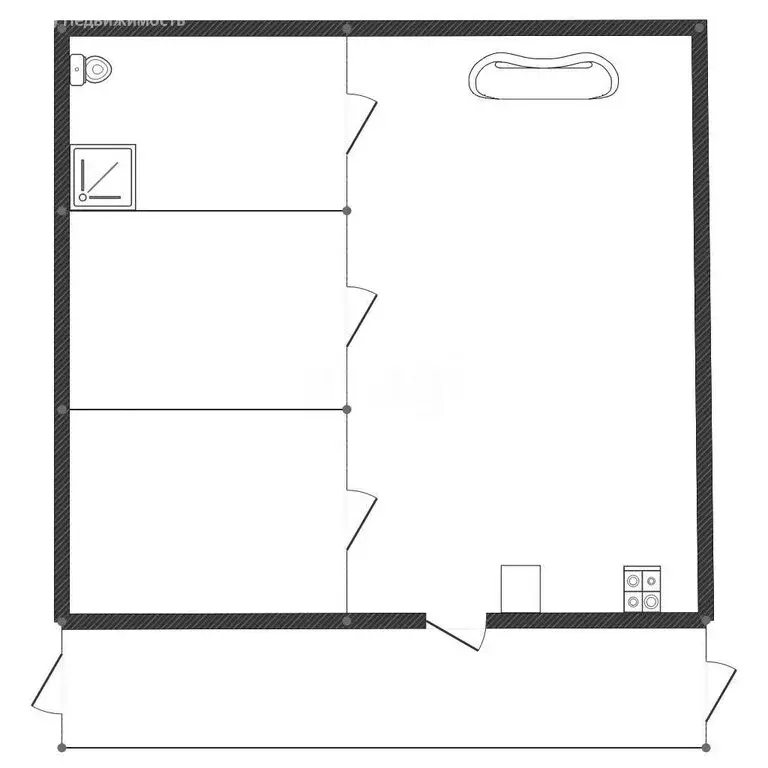 Дом в Курган, СНТ Госучреждений (70 м) - Фото 1