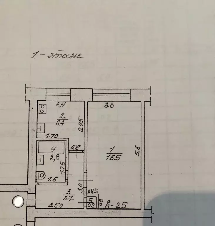 Продаётся 1-к квартира, 32.9 м - Фото 1
