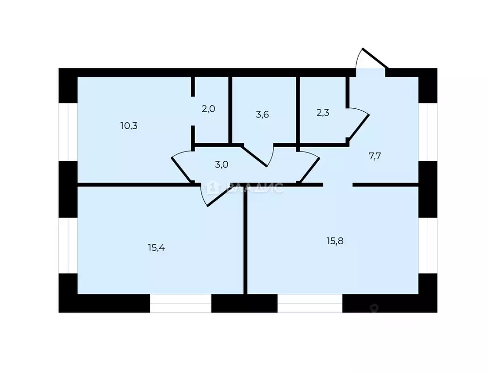 2-к кв. Москва Летниковская ул., 6к2 (60.1 м) - Фото 1