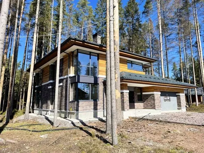 Коттедж в Ленинградская область, Выборгский район, Рощино пгт, ... - Фото 1