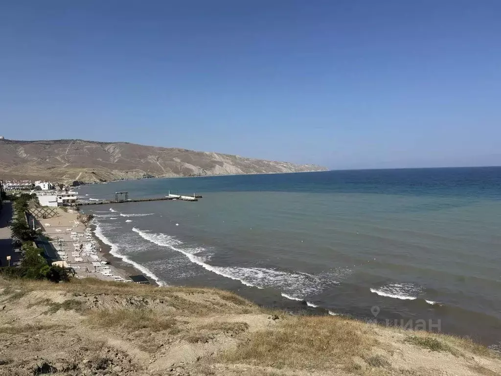 Участок в Крым, Феодосия муниципальный округ, Орджоникидзе пгт, Волна ... - Фото 1