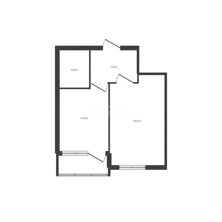 3-комнатная квартира: Дятьково, Станционная улица, 34 (59.9 м) - Фото 0