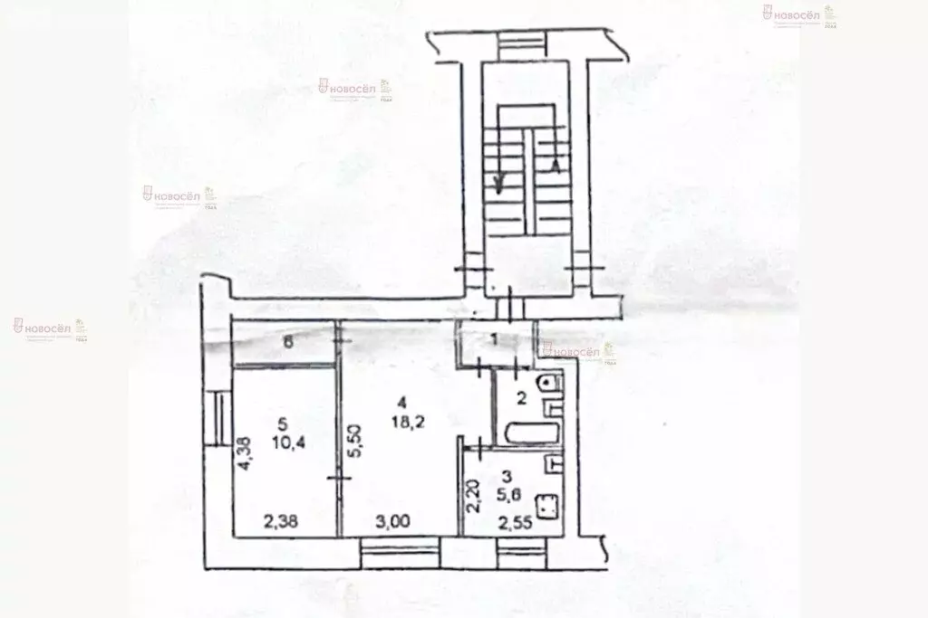 2-комнатная квартира: Первоуральск, улица Бурильщиков, 13 (42.3 м) - Фото 0