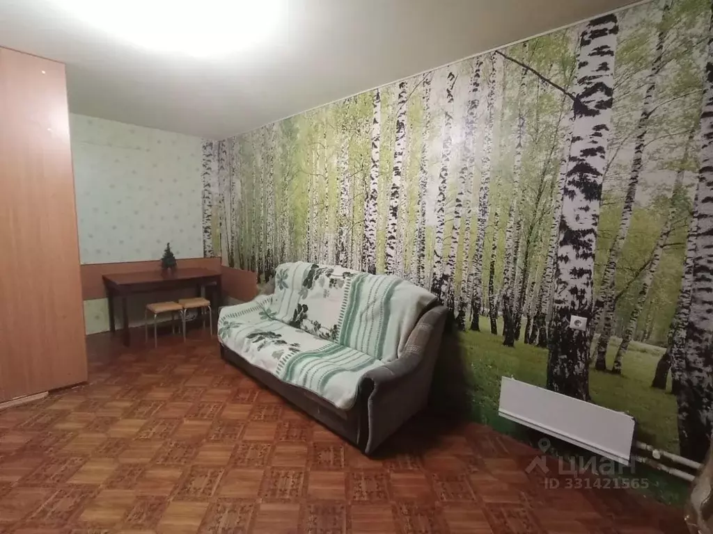 1-к кв. Омская область, Омск Мельничная ул., 87к2 (34.5 м) - Фото 2