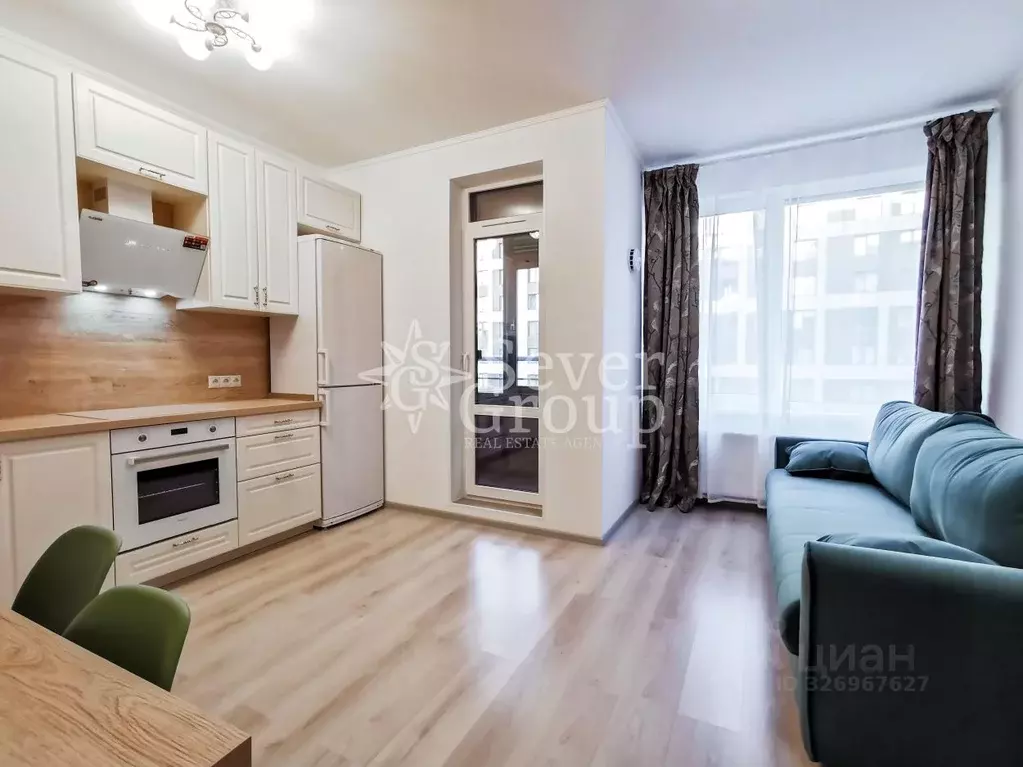 Студия Санкт-Петербург Кузнецовская ул., 58к1 (25.0 м) - Фото 1