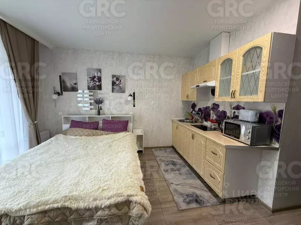 Студия Краснодарский край, Сочи ул. Гастелло, 27Б (28.5 м) - Фото 2