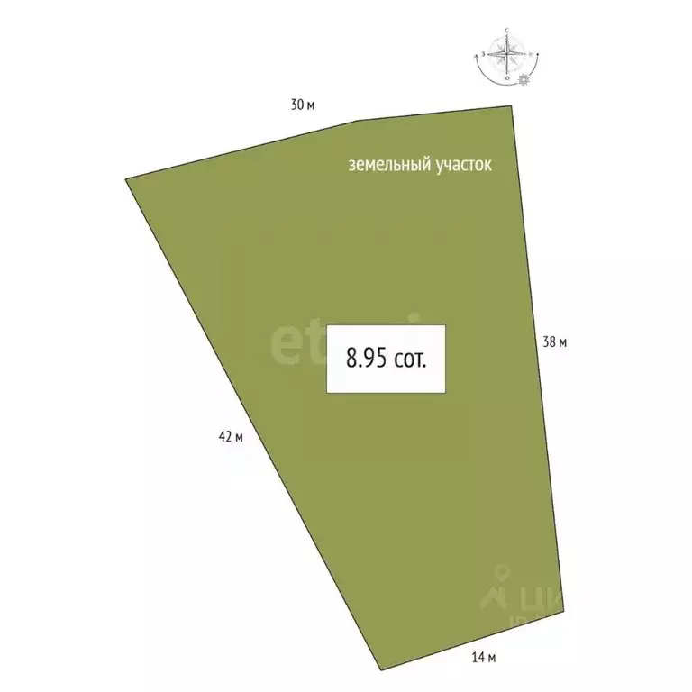 Участок в Алтай, Майминский район, с. Кызыл-Озек  (8.95 сот.) - Фото 2