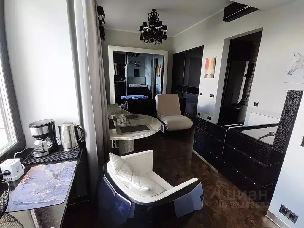 Студия Москва Кутузовский просп., 2/1К1Б (33.0 м) - Фото 1