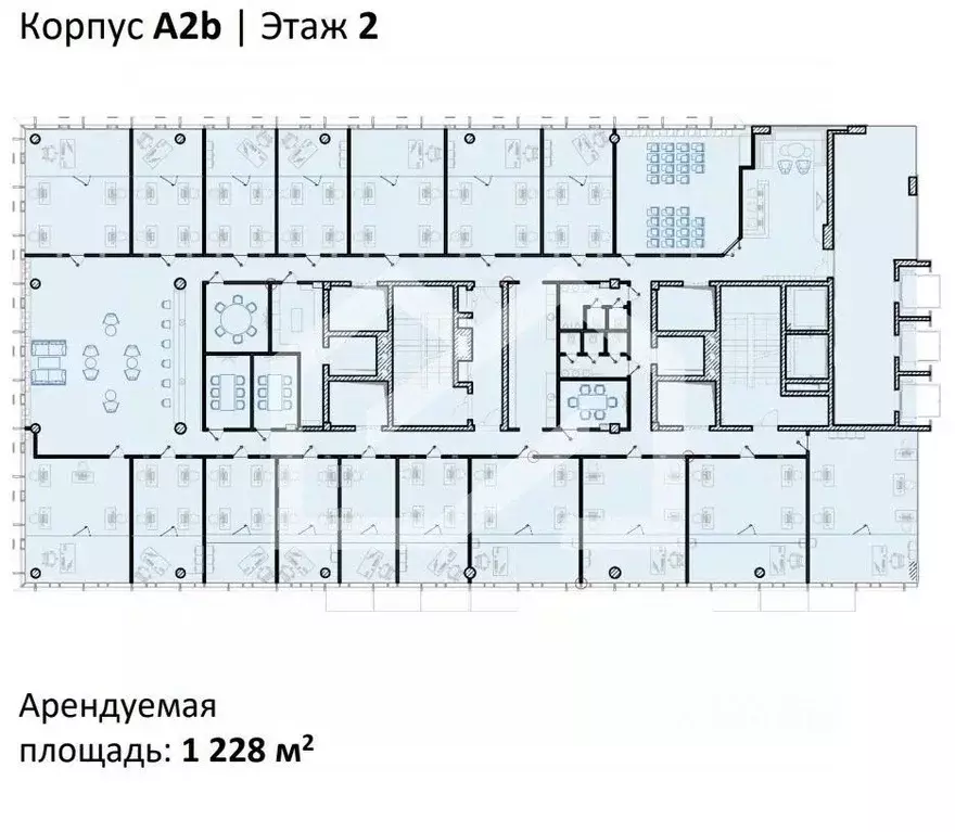 Офис в Москва Киевское шоссе, 22-й км, 6Ас1кВ2 (1228 м) - Фото 2