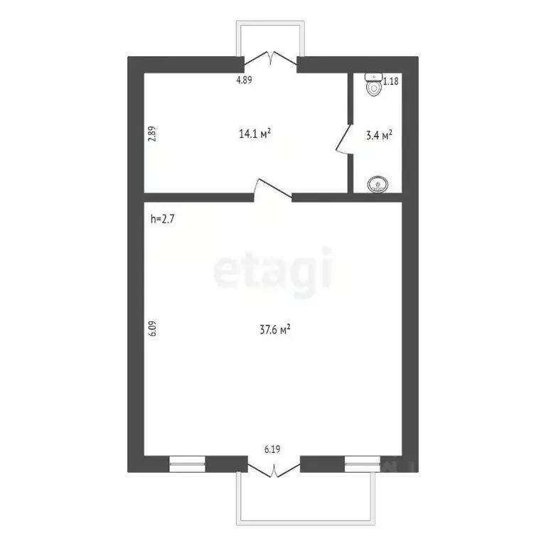 Торговая площадь в Ростовская область, Аксайский район, Большелогское ... - Фото 2