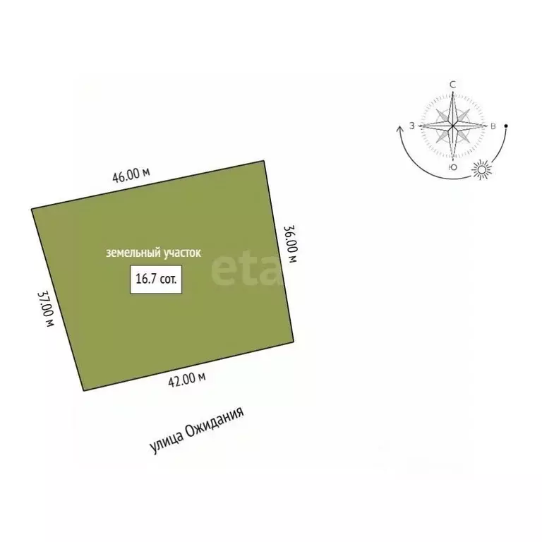 Участок в Амурская область, Благовещенский район, с. Грибское ул. ... - Фото 2