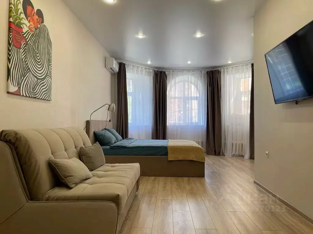 1-к кв. Татарстан, Казань ул. Баки Урманче, 6 (45.0 м) - Фото 1