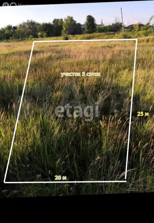 Участок в городской округ Ульяновск, посёлок Пригородный, 1-я ... - Фото 1