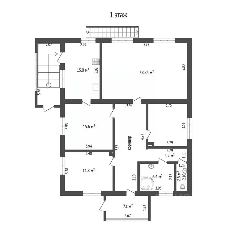 Дом в Тюменская область, Тюмень Матмасы мкр, ул. Матмасовская (162 м) - Фото 2