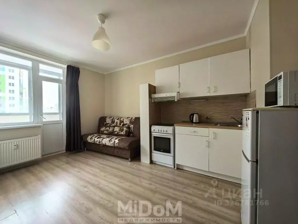 Студия Ленинградская область, Мурино Всеволожский район, ул. Шувалова, ... - Фото 1