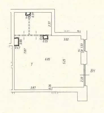 Помещение свободного назначения в Москва ул. Нижние Мневники, 9 (46 м) - Фото 1