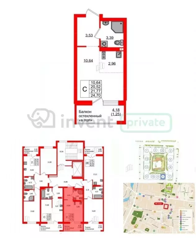 Студия Калининградская область, Калининград Артиллерийская ул., 34 ... - Фото 1