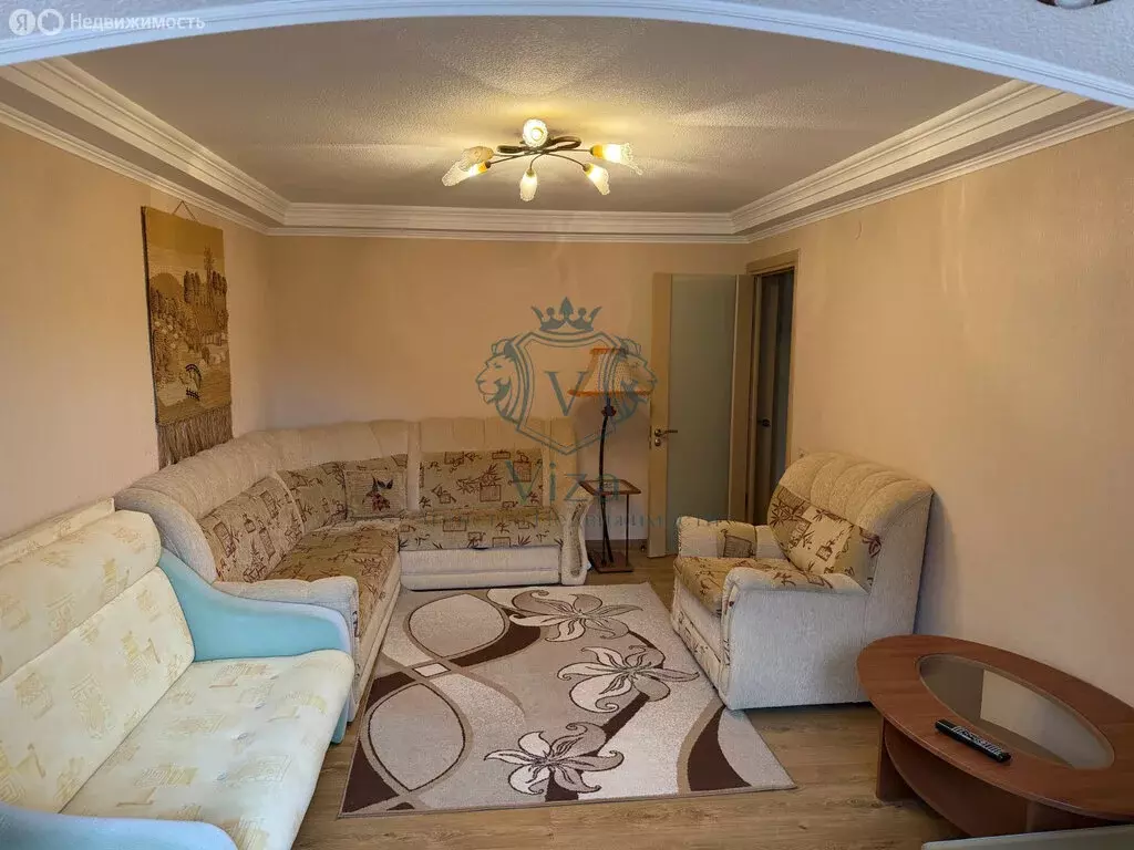 3-комнатная квартира: село Ольгинка, 3-й микрорайон, 7 (89.6 м) - Фото 1