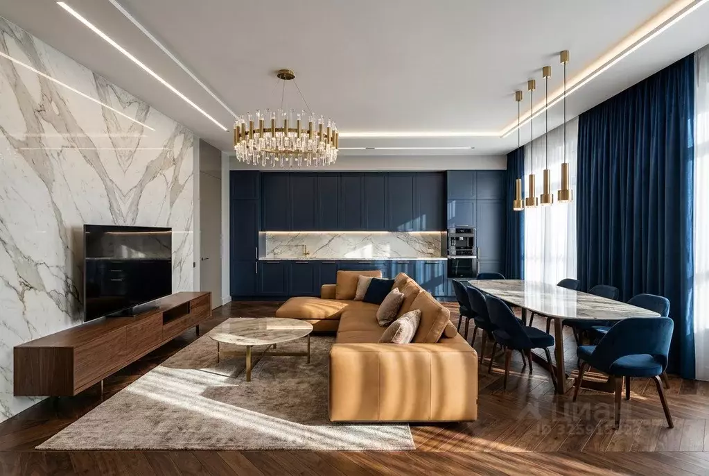 3-к кв. Москва 2-я Звенигородская ул., 11 (129.0 м) - Фото 1