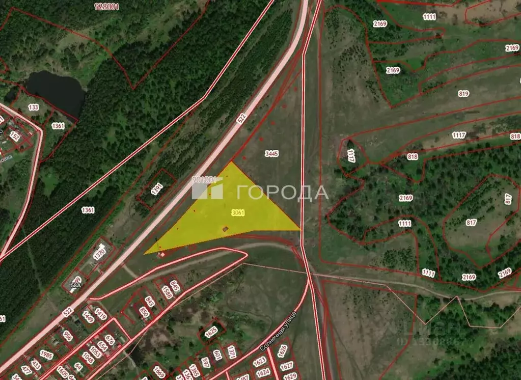 Участок в Кемеровская область, Новокузнецкий муниципальный округ, с. ... - Фото 2