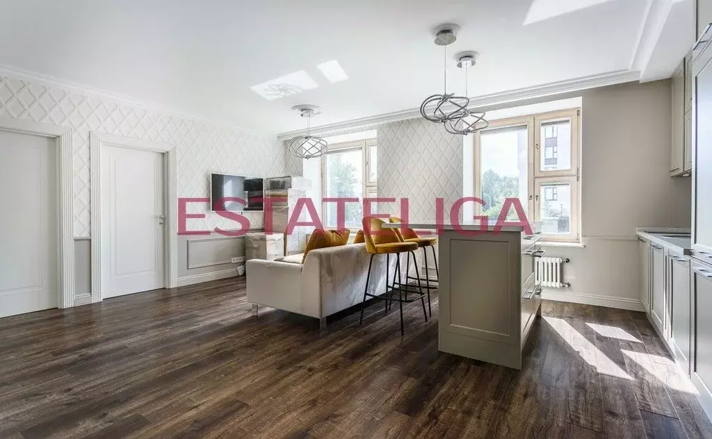 3-к кв. Москва Карамышевская наб., 34 (64.0 м) - Фото 1