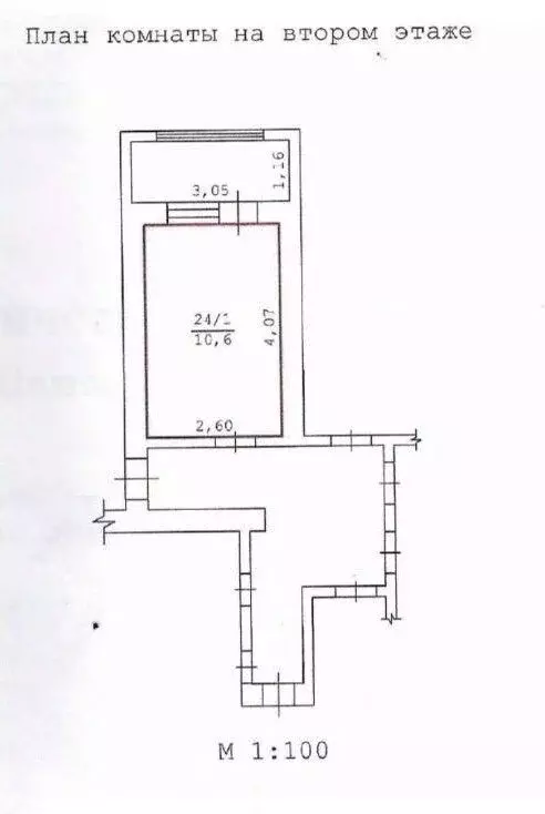 Комната Севастополь ул. Маршала Крылова, 8 (10.6 м) - Фото 1