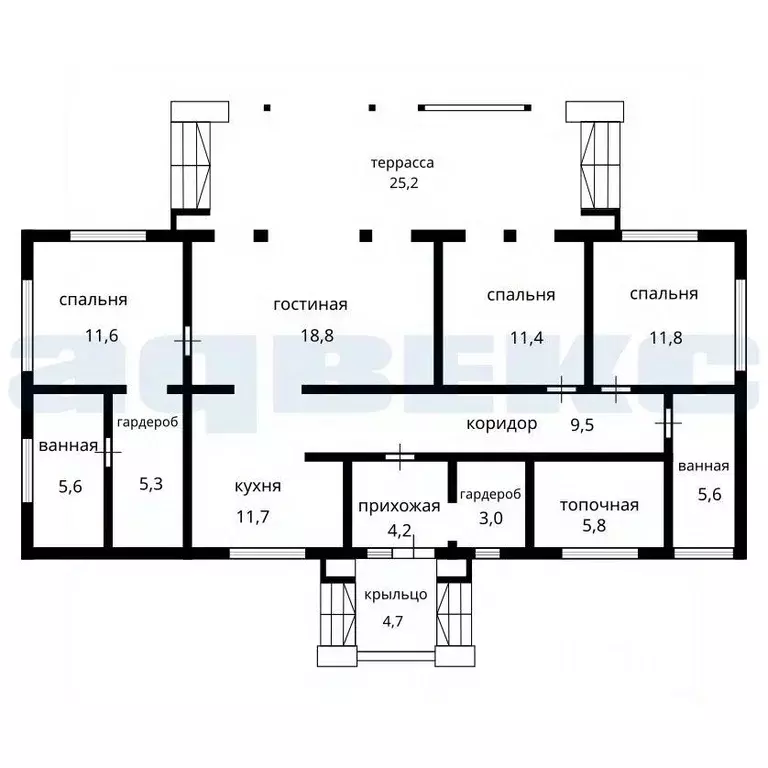 Коттедж в Ленинградская область, Гатчинский муниципальный округ, д. ... - Фото 2