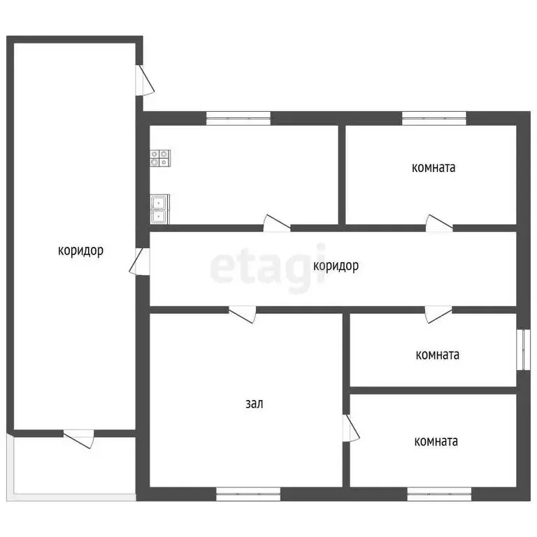 Дом в Заворонежское, улица Казберова (86.6 м) - Фото 0