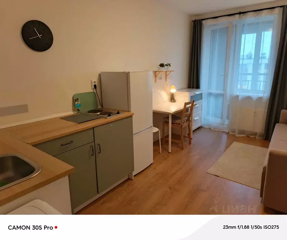 Студия Ленинградская область, Мурино Всеволожский район, просп. ... - Фото 2