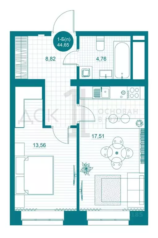 1-к кв. Ханты-Мансийский АО, Нефтеюганск 9А мкр, Прибрежный Парк жилой ... - Фото 1