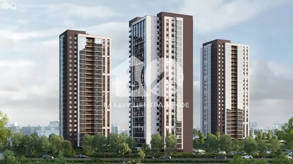 Квартира-студия: Новосибирск, Приморская улица, 15с1 (29.4 м) - Фото 0