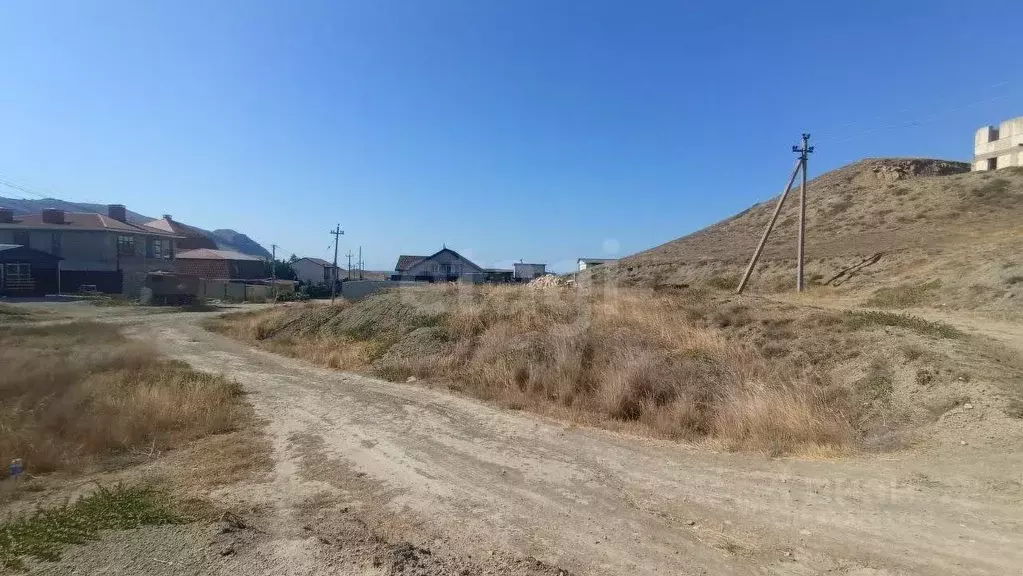 Участок в Крым, Судак муниципальный округ, с. Миндальное, Солнечная ... - Фото 1