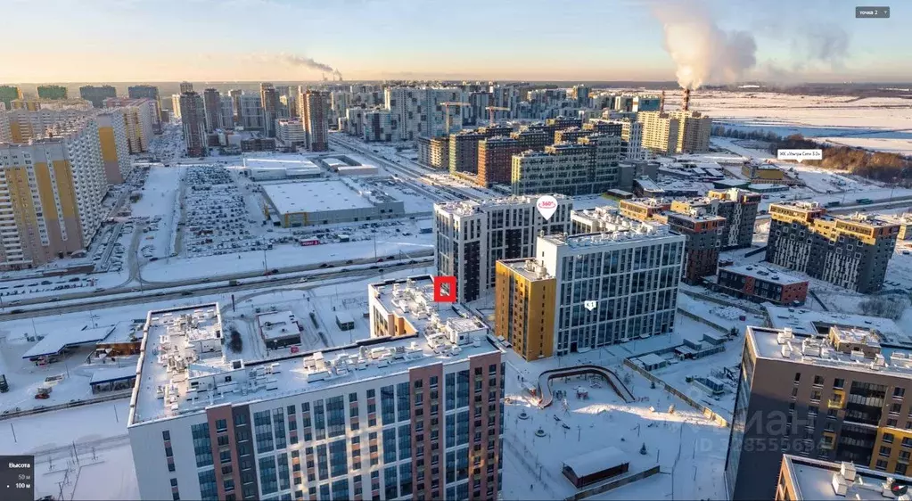 Помещение свободного назначения в Санкт-Петербург Парашютная ул., 77к1 ... - Фото 2