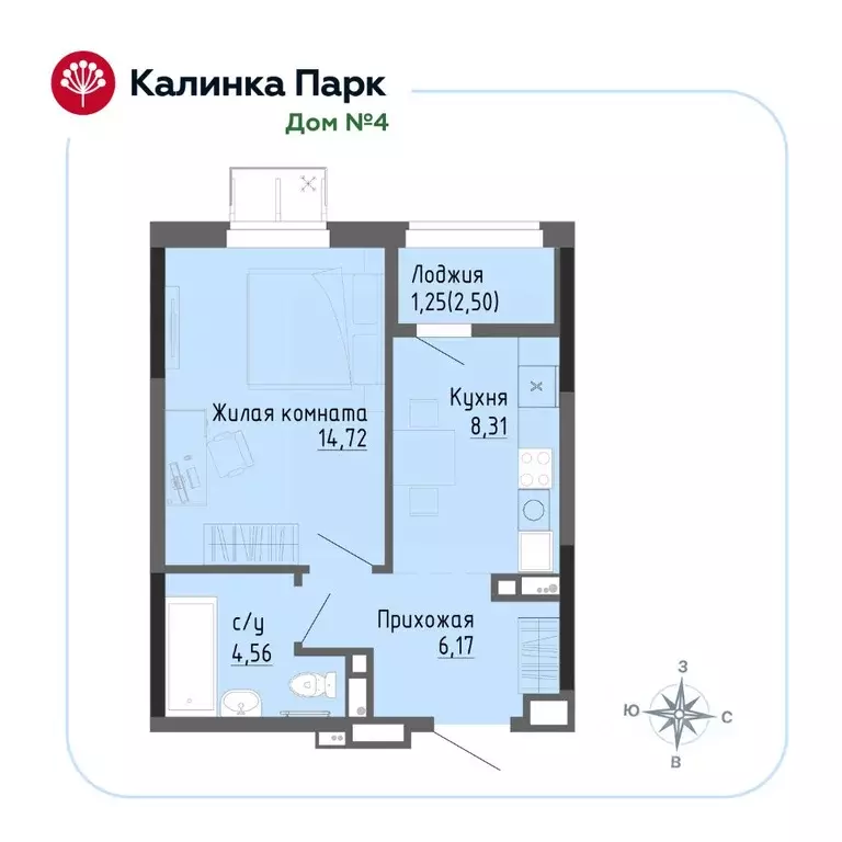 1-к кв. Удмуртия, Ижевск Восток-3 МОТ СНТ, 90 (34.72 м) - Фото 0