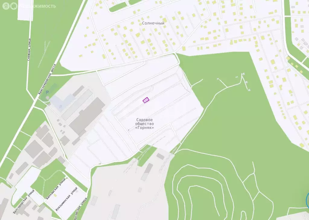 Участок в Мочищенский сельсовет, СНТ Горняк (5 м) - Фото 1