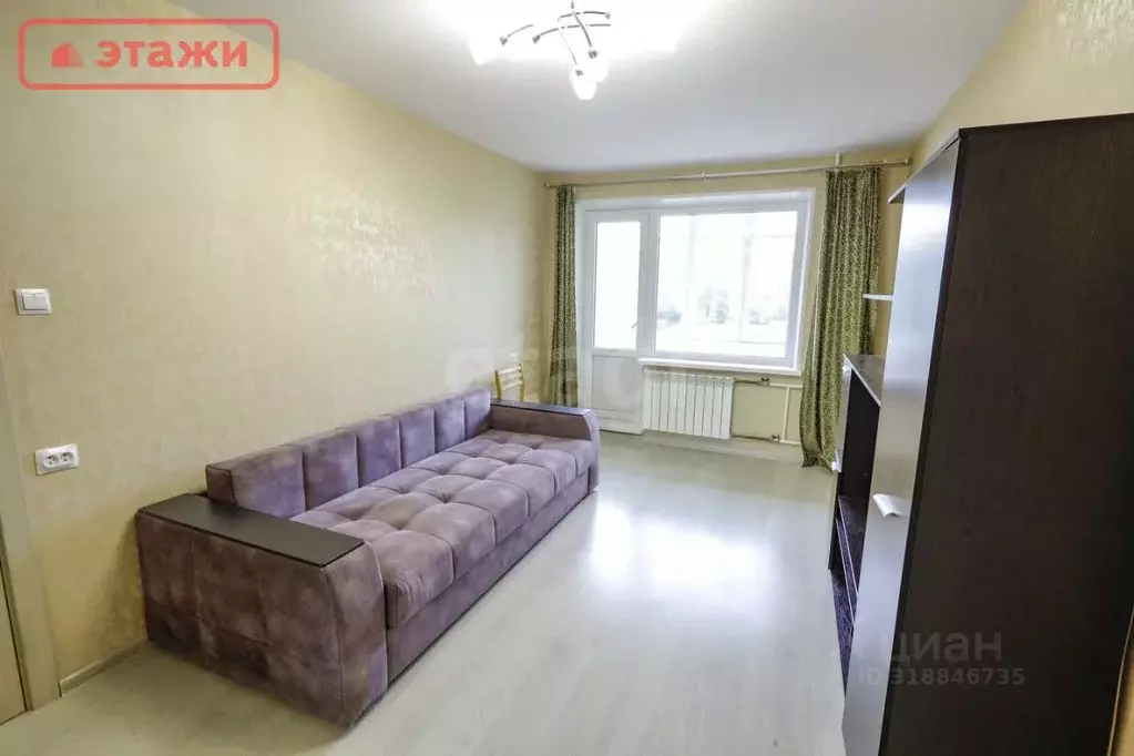 1-к кв. Карелия, Петрозаводск ул. Сусанина, 4а (35.8 м) - Фото 1