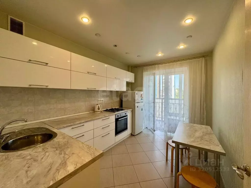 1-к кв. Татарстан, Казань ул. Николая Ершова, 62Дк1 (33.9 м) - Фото 2