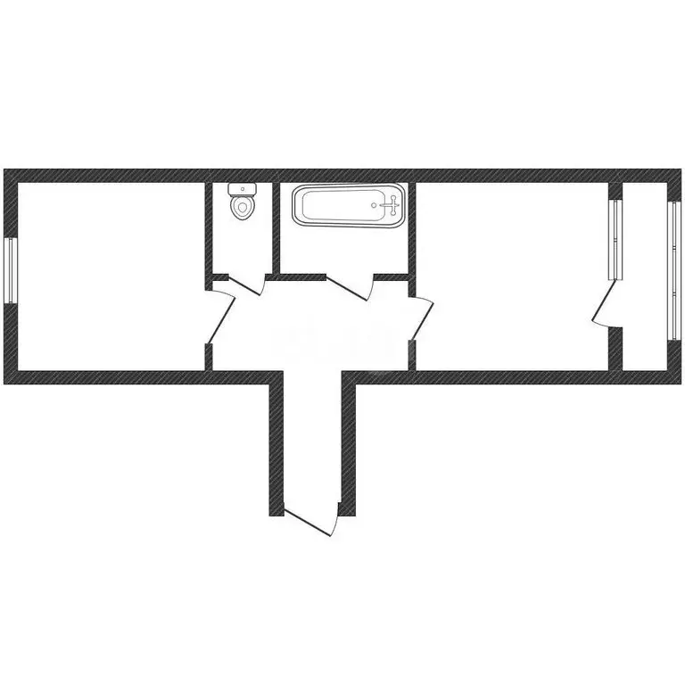 1-комнатная квартира: Бийск, Социалистическая улица, 35 (31.5 м) - Фото 1