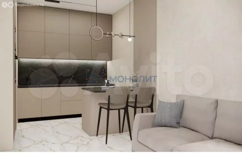 1-комнатная квартира: Нижний Новгород, улица Родионова, 178 (42.1 м) - Фото 1