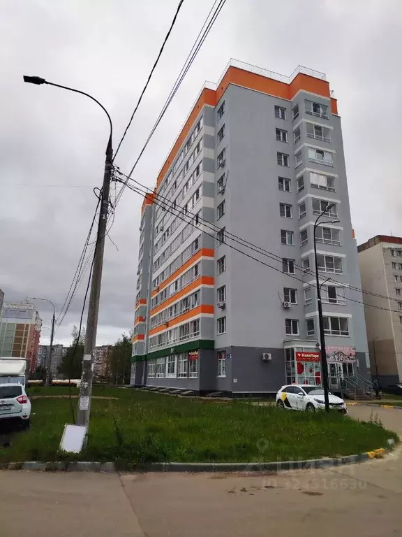 1-к кв. Нижегородская область, Нижний Новгород Космическая ул., 34/1 ... - Фото 2