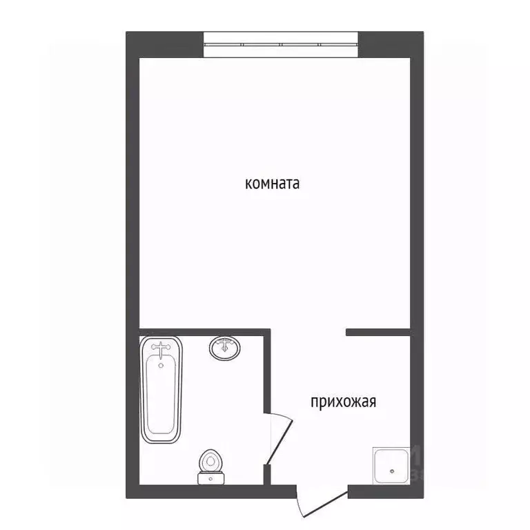 Студия Красноярский край, Красноярск ул. Королева, 12 (17.1 м) - Фото 0