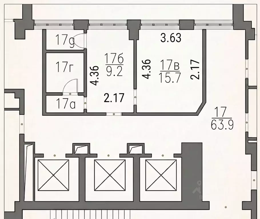 Помещение свободного назначения в Москва Марксистская ул., 22С1 (38 м) - Фото 2