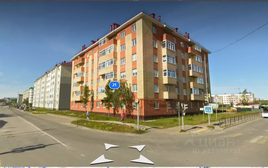 1-к кв. Ненецкий АО, Нарьян-Мар Октябрьская ул., 21 (34.3 м) - Фото 1