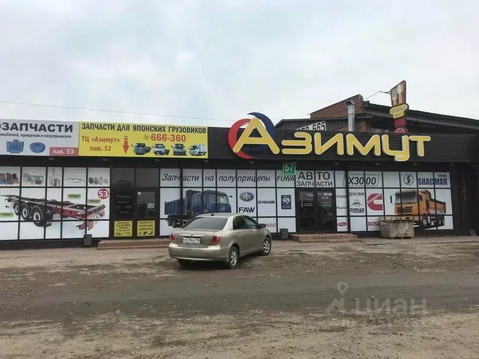 Торговая площадь в Иркутская область, Иркутск Трактовая ул., 9Г (50 м) - Фото 1